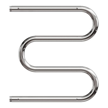 Полотенцесушитель водяной Point PN38557P 500x700 М-образный (1") с полкой, хром Полотенцесушитель водяной Point PN38557P 500x700 М-образный (1") с полкой, хром