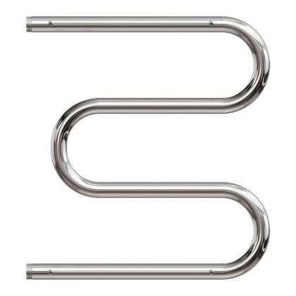 Полотенцесушитель водяной Point PN38557P 500x700 М-образный (1") с полкой, хром Полотенцесушитель водяной Point PN38557P 500x700 М-образный (1") с полкой, хром