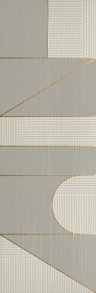 Декор Элемент Титанио Бисквит 25*75*8.5 (уп/6шт), шт