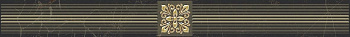 Бордюр AD\B484\60045 Royal чёрный 6,3*60, шт