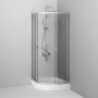 W88G-205-080MT X-Joy Twin Slide,  Душевое ограждение без  поддона, 80x80