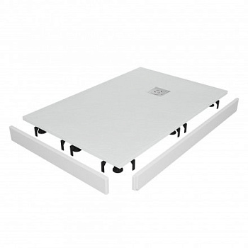 Душевой поддон прямоугольный RGW ST-W Белый (Комплект)  800x1000