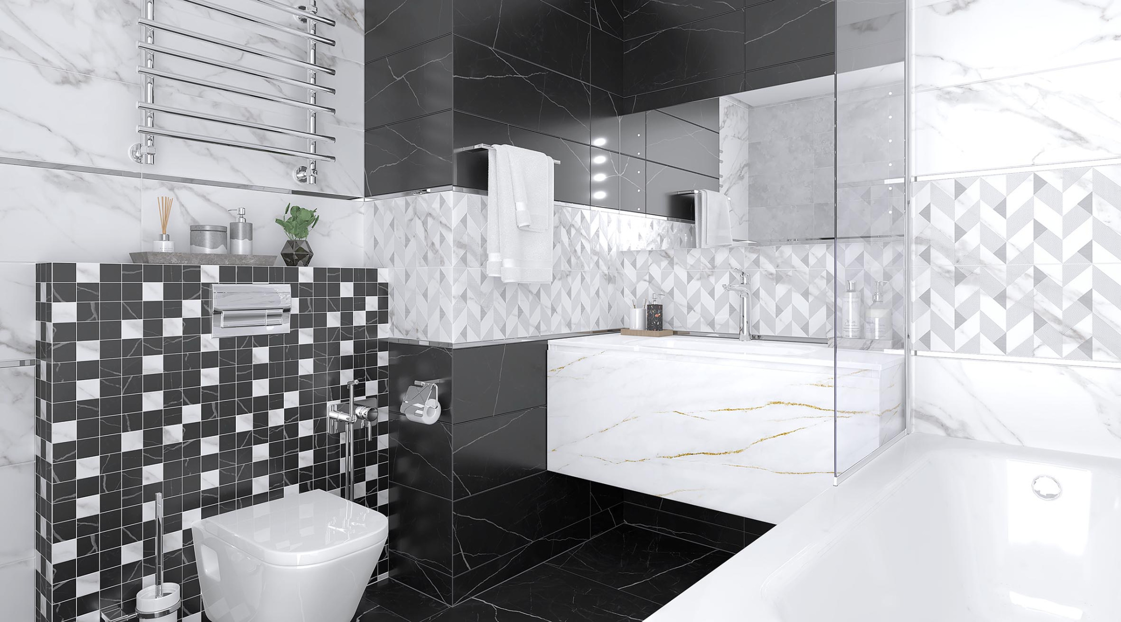 Мозаика Negro 30х30,шт