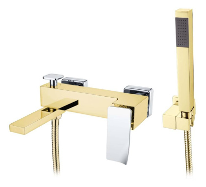 Смеситель для ванны Q GoldCR.2_Комплект