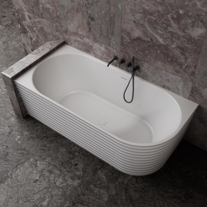 Ванна из литьевого мрамора Abber Stein 170х80 AS9651 L