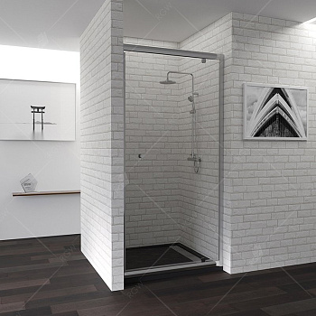 Душевая дверь RGW Passage PA-05 80 04080508-11 профиль Хром стекло прозрачное