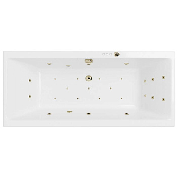 Ванна EXCELLENT Pryzmat 200x90 "ULTRA" (бронза)