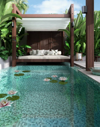 Стеклянная мозаика, 5608 Bali 25x25, Nature Стеклянная мозаика, 5608 Bali 25x25, Nature