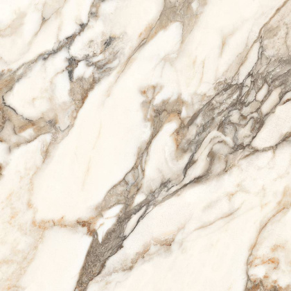 Керамогранит Laparet Calacatta Bronze белый полированный 60х60 (4шт_1,44м2), м2