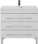Тумба под раковину Aquanet Верона 90 белый (напольная 3 ящика)