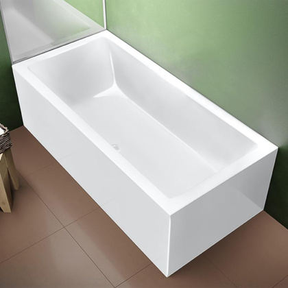 Акриловая ванна  RETHING CUBIC 190x90 R PULG&PLAY RIHO FALL