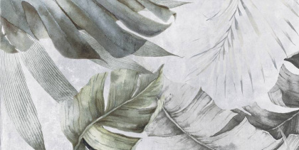 Плитка настенная 00-00-5-18-00-06-3662 Etnis светло-серый ботаника (60см*30см*9мм) (10шт/1,8м2), м2