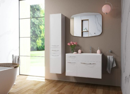 Пенал подвесной Barcelona левосторонний 1 ящик (ШхГхВ) 350х350х1747