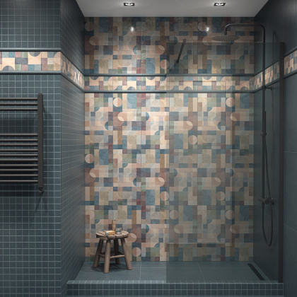 Чементо синий тёмный матовый обрезной 30x60x0,9 Чементо синий тёмный матовый обрезной 30x60x0,9