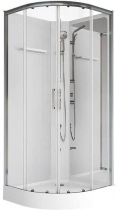 Душевая кабина Aquanet Passion R 3.0 90x90, прозрачное стекло