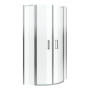 Душевое ограждение EXCELLENT Mazo 90х90 полукруг (хром)