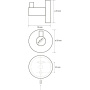 Крючок для полотенец Bemeta Neo 104106025 Нержавеющая сталь Крючок для полотенец Bemeta Neo 104106025 Нержавеющая сталь