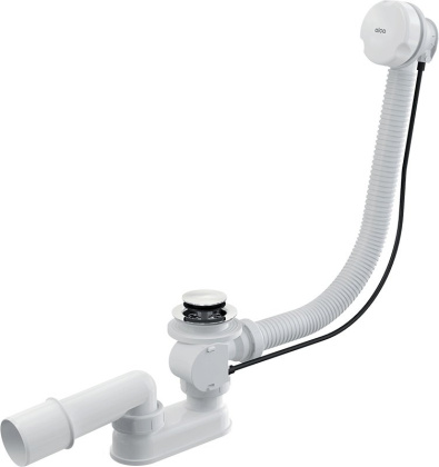 Сифон для ванны автомат комплект, белый