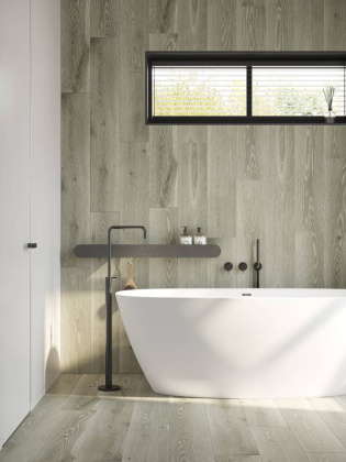 Керамогранит Deniza Молочный 20х120 мат