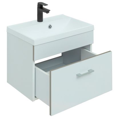 Тумба под раковину Aquanet Верона 50 белый матовый Тумба под раковину Aquanet Верона 50 белый матовый