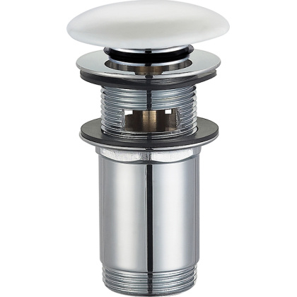 Пробка "click-clack" к сифону для умывальника A706BP (белая) Пробка "click-clack" к сифону для умывальника A706BP (белая)