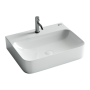 Умывальник AURA с 1 отверстием для смесителя, без перелива 600*470*135мм