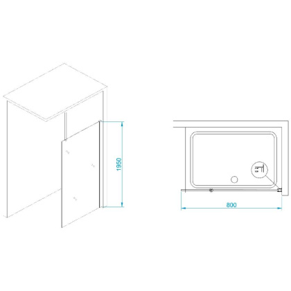 Душевая перегородка RGW WA-003, RGW 351000308-11 Душевая перегородка RGW WA-003, RGW 351000308-11
