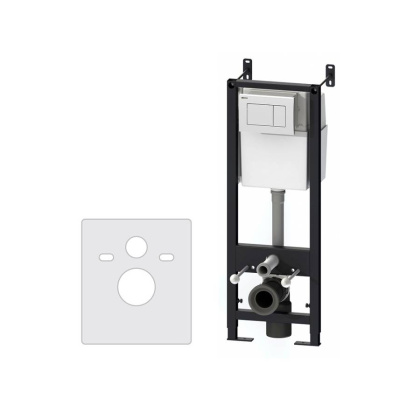 DX00.I011.0101 Инсталляция для подвесного унитаза с клавишей, Белый