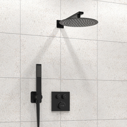 A7448.219.258.302.240.218 Thermo Встраиваемый комплект для душа с верхней душевой насадкой и лейкой