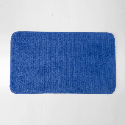 Коврик для ванной комнаты Vils, 75х45х1 см, синий, BM-1071