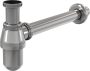 Сифон для умывальника DN32 с накидной гайкой 5/4", металл