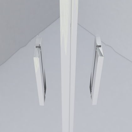 Душевой уголок Garda VSS-1G900CLGM, 900*900, вороненая сталь, стекло прозрачное