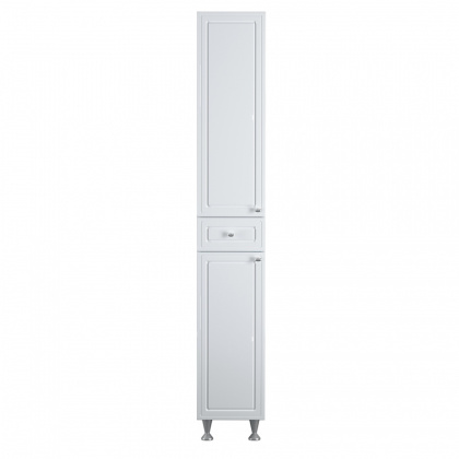 Шкаф-колонна на ножках Palace One универсальный, 190х30х33 см, белый, M41CSR0303WG
