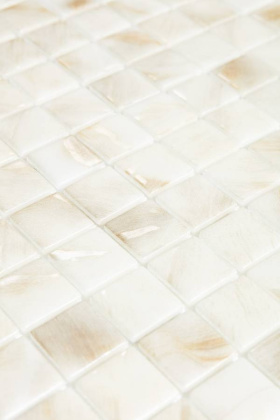 Стеклянная мозаика 7100 Oasis Marfil 25x25, Oasis