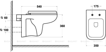 Подвесной унитаз Orange 