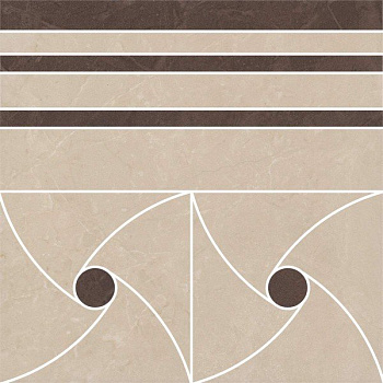 Декор Версаль наборный 30x30x0,9