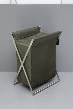 Корзина для белья Allen Brau Priority сталь/оливковый Корзина для белья Allen Brau Priority сталь/оливковый