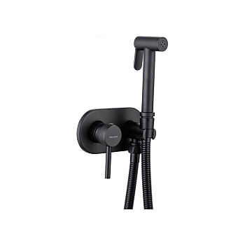 Смеситель с гигиеническим душем Allen Brau Priority 5.31005-31 (с внутренней частью) черный матовый Смеситель с гигиеническим душем Allen Brau Priority 5.31005-31 (с внутренней частью) черный матовый