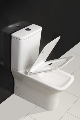 Сиденье дюропласт, soft close, металлическое крепление BB2112SC