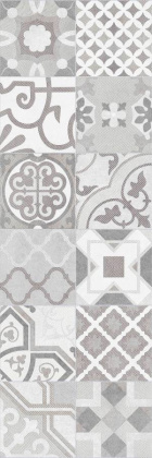 Вставка Dover Vetro Pearl W\DEC M 25х75 NR Satin 1