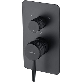 Смеситель для ванны Allen Brau Priority 5.31A11-31 (с внутренней частью) черный матовый