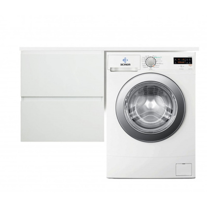 Тумба подвесная под умывальник Dallas Luxe 1300х482 2 ящика (ШхГхВ) 648х476х607