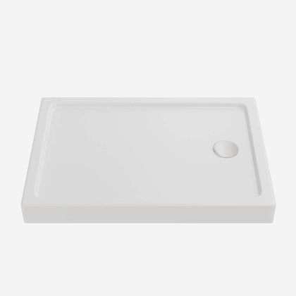 Экран акриловый Creto Olimpos 100х70 для поддона 6-1004