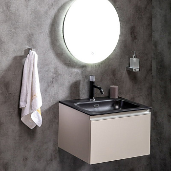 Тумба без раковины Vallessi 60*46см КАШЕМИР матовый, 1 полка 837-060-C Boheme