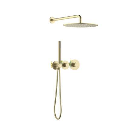 Душевая система Timo Saona SX-2359/17SM скрытого монтажа, термостат, золото матовое Душевая система Timo Saona SX-2359/17SM скрытого монтажа, термостат, золото матовое