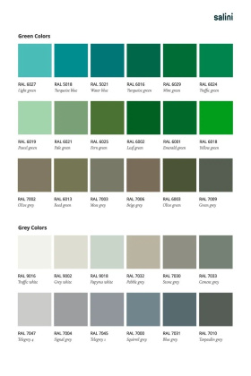 Раковина Salini GLORIA 311 1102211MRF S-Stone покраска по RAL полностью, накладная, матовая