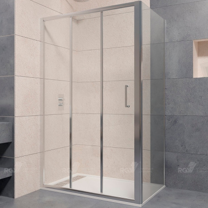 Душевой уголок RGW Passage PA-73 150х70 060873157-011 профиль Хром стекло прозрачное
