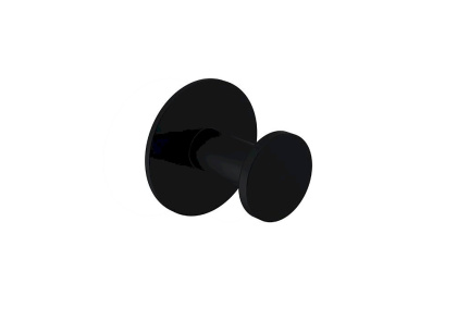 Крючок для полотенец в комплекте с креплением Piave черный мат. 3015-0015-AB, шт