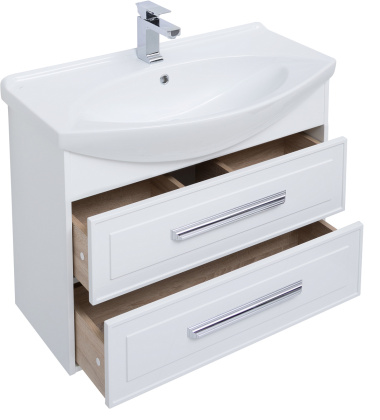 Тумба под раковину Aquanet Остин 85 белый (под раковину Стиль) Тумба под раковину Aquanet Остин 85 белый (под раковину Стиль)