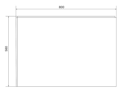 Панель боковая Flat 80 MG R